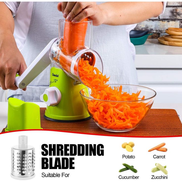 Multifunctional Rotary Vegetable Cutter